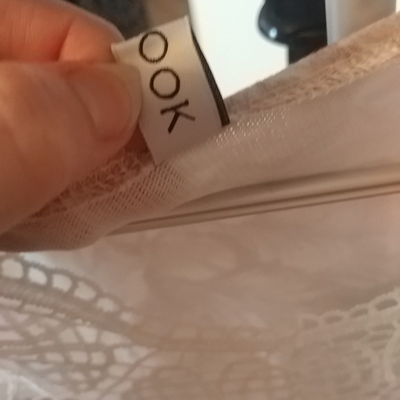 Miss Look Mauve Floral Lace Tee 3X - Picture 4 of 9